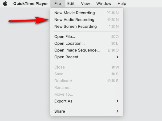 Launch QuickTime Player