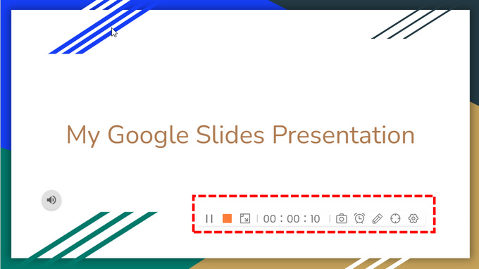 Zeichnen Sie Ihre Google Slides auf